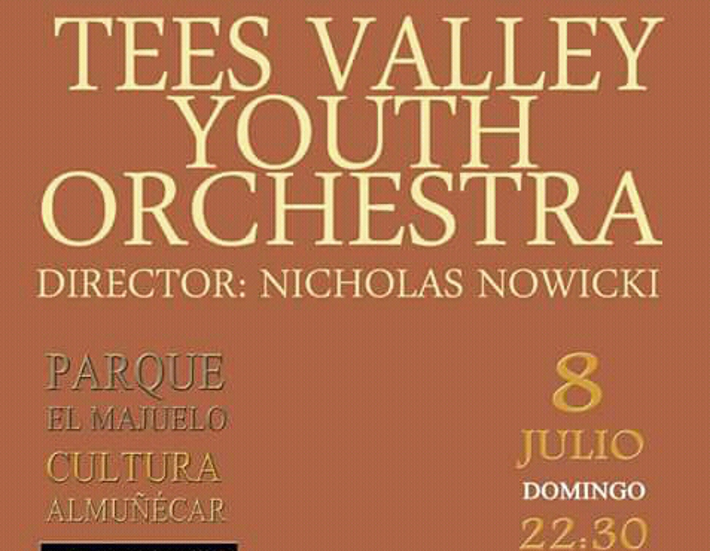 La 'Tees Valley Youth Orchestra' ofrecer un concierto en Almucar a favor de Afavida